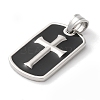 304 Stainless Steel Pendants STAS-Z075-31P-2