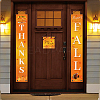 Polyester Hanging Sign for Home Office Front Door Porch Decorations HJEW-WH0023-026-5