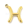 Real 18K Gold Plated PVD Vacuum Plating 304 Stainless Steel Pendants STAS-L278-002G-12-1