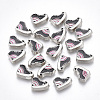Alloy Enamel Cabochons PALLOY-T054-120-1
