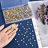 800Pcs 2 Colors CCB Plastic Beads CCB-SC0001-12-3