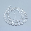 Natural Quartz Crystal Beads Strands G-L552D-15A-3