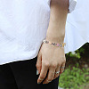 160Pcs 8 Colors Alloy Rhinestone Beads FIND-CW0001-11-7