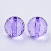 Transparent Acrylic Beads TACR-Q254-10mm-V50-2