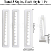 3Pcs 3 Styles Wavy Edge Resin Clay Cutters DIY-CP0010-33-2