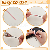 Steel Leather Rope Knitting Needles for Leather Repairing Weaving Crafts DIY-WH0750-027-3