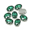 Sew on Rhinestone RGLA-T091-10x14mm-15P-1