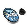 Marine Environment Protection Theme Enamel Pin JEWB-B008-01E-3