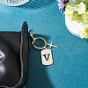 1Pc Stainless Steel Keychains KEYC-TADJ0001-08V-4