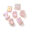 Opaque Rainbow Iridescent Acrylic Beads OACR-P010-23G-2