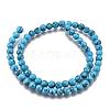 Synthetic Turquoise Beads Strands Z0NDC012-1-2
