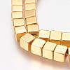 Non-Magnetic Synthetic Hematite Bead Strands G-G652-14G-1