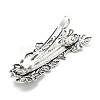 Alloy Retro Hair Barrettes AJEW-K048-12AS-2