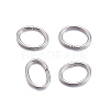 Tarnish Resistant 304 Stainless Steel Open Jump Rings STAS-F221-40P-G-2