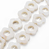 Freshwater Shell Beads Frames Strands X-SHEL-T009-14A-1