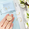 4Pcs 4 Style 925 Sterling Silver Box Chain Extender STER-BBC0007-17G-3