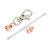 Alloy Beadable Pendant Decorations KEYC-D288-01RG-4