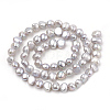 Natural Cultured Freshwater Pearl Beads Strands PEAR-N014-05I-2