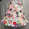 WADORN 120Pcs 12 Colors Silk Cloth Flower DIY-WR0003-94-5