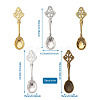 Tibetan Style Alloy Big Pendants TIBE-TA0001-24-10