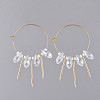 316L Surgical Stainless Steel Hoop Earring EJEW-JE03678-01-1