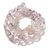 Natural Amethyst Beads Strands G-P497-01E-60-3