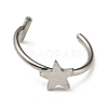 304 Stainless Steel Eyebrow Ring AJEW-H140-04P-2