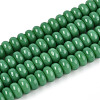 Opaque Spray Painted Glass Beads GLAA-ZX008-4mm-18C-1