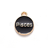 Alloy Enamel Pendants ENAM-S124-01A-08H-3