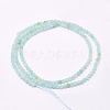 Natural Amazonite Beads Strands G-F509-25-2mm-3