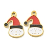 Halloween Theme Ion Plating(IP) 304 Stainless Steel Enamel Pendants STAS-M011-01F-1