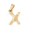 304 Stainless Steel Pendants STAS-F235-01G-X-1