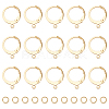 304 Stainless Steel Leverback Earring Findings STAS-UN0063-64-1