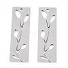 Non-Tarnish 201 Stainless Steel Pendants STAS-N090-JN820-1-1