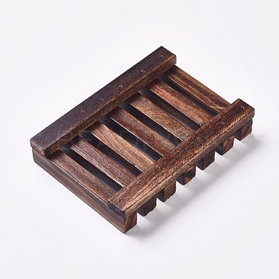 Natural Wooden Soap Case Holder AJEW-WH0105-55B-1