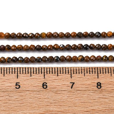 Natural Tiger Iron Beads Strands G-RM250104-B5-1