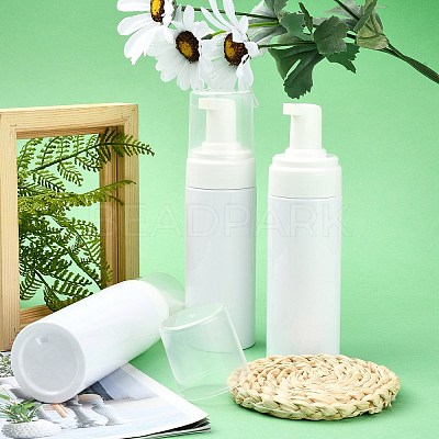 150ml Refillable PET Plastic Foaming Soap Dispensers LS-TOOL-WH0080-52B-1