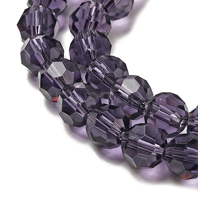 Transparent Glass Beads LS-EGLA-A035-T8mm-D15-1