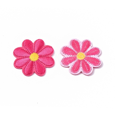 Computerized Embroidery Cloth Iron on/Sew on Patches DIY-WH0162-28O-1