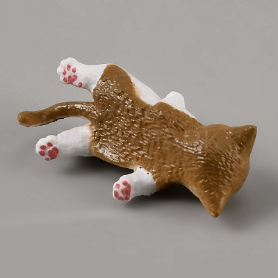 PVC Cat Display Decorations DJEW-WH0063-64H-1