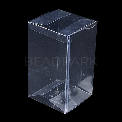 Rectangle Transparent Plastic PVC Box Gift Packaging CON-F013-01H-1