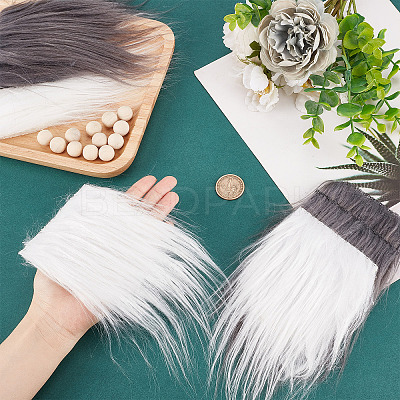 Artificial Wool Gnome Beard Costume Beard DIY-WH0188-94A-1