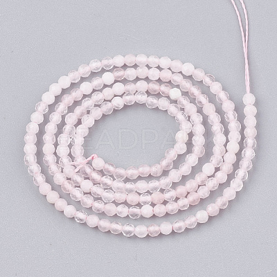 Natural Rose Quartz Beads Strands G-T107-16-1
