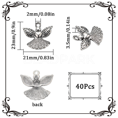 Tibetan Style Alloy Pendants FIND-SC0005-46-1