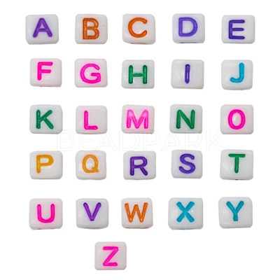 Opaque Acrylic Beads JX232A-1