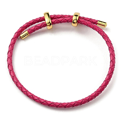 Leather Braided Cord Bracelets BJEW-G675-06G-1