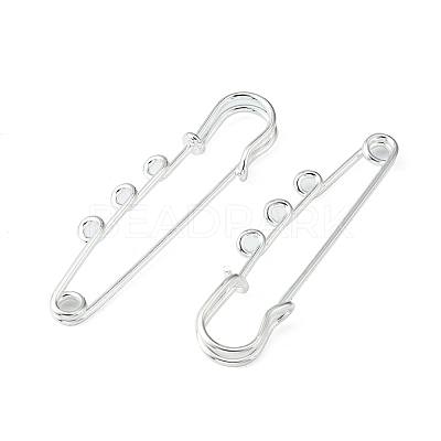 Iron Brooch Findings KK-Q491-S-1