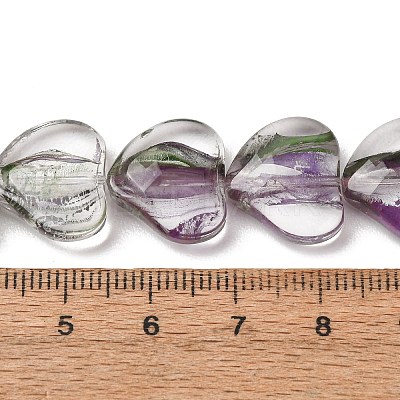 Transparent Handmade Lampwork Beads LA-CBAF0C8-01G-1