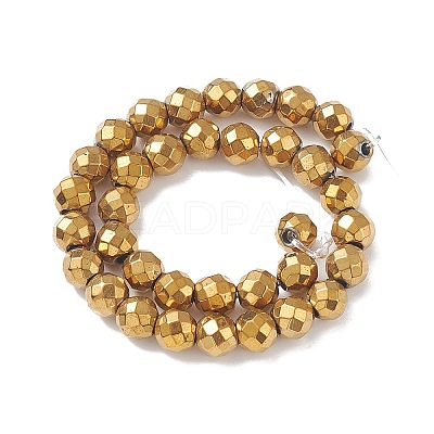 Non-Magnetic Synthetic Hematite Beads Strands G-Q663-1-1