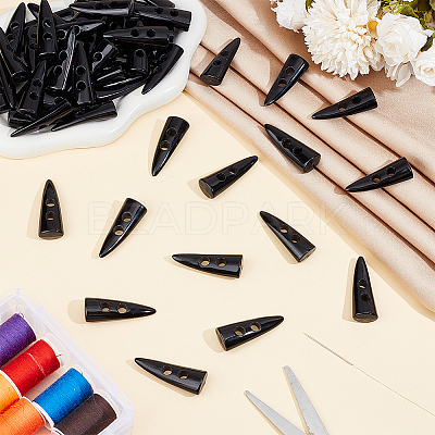 30pcs Resin Buttons BUTT-NB0001-71-1
